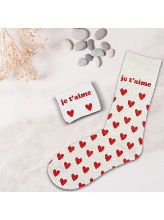 Chaussettes message