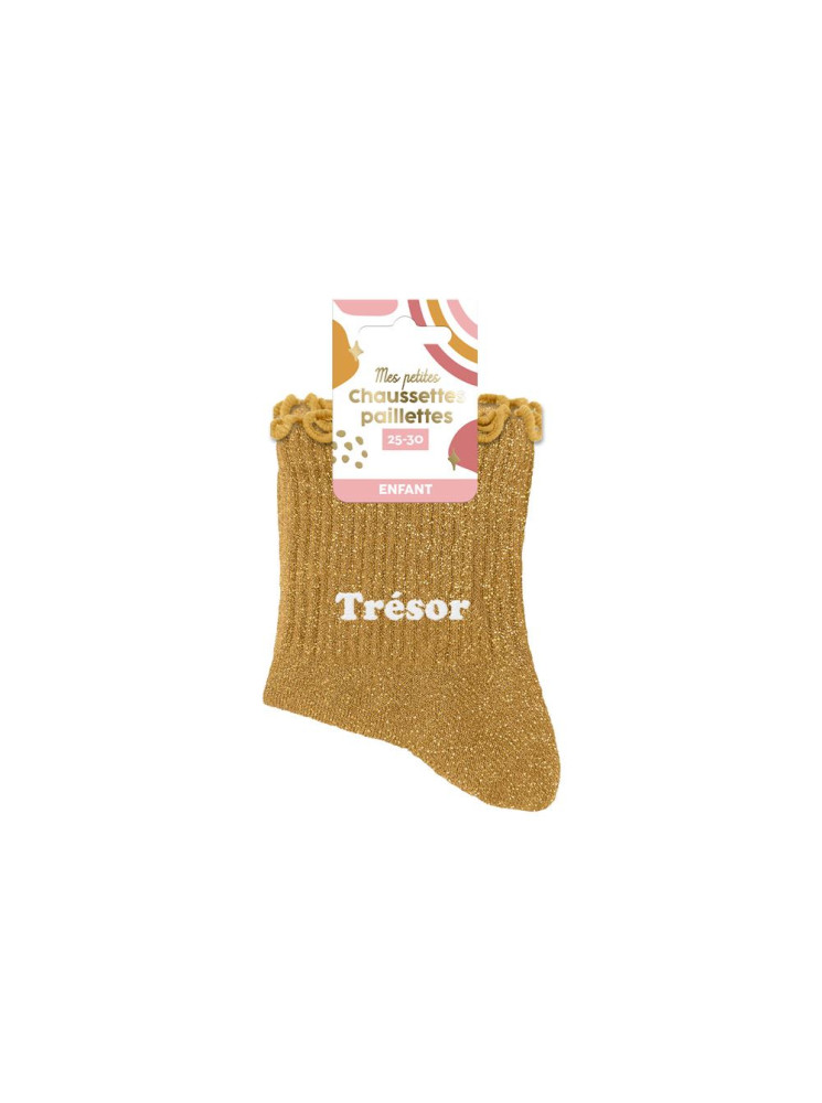 Chaussettes enfant message