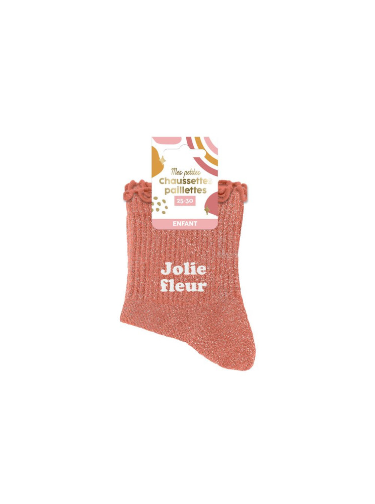 Chaussettes enfant message