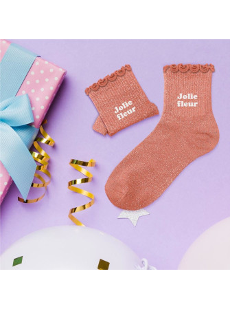 Chaussettes enfant message