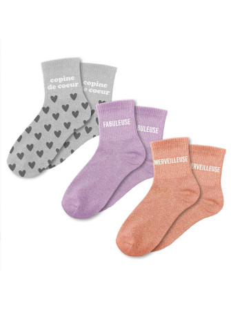 Trio Chaussettes message