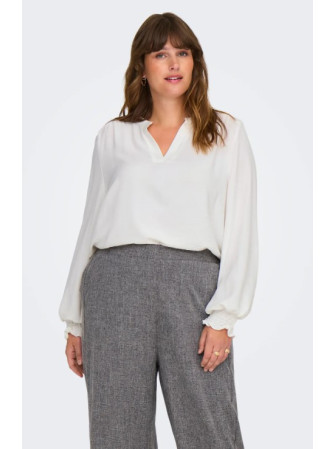 Blouse Manches Longues à Col V