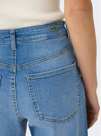 Jean wide taille haute
