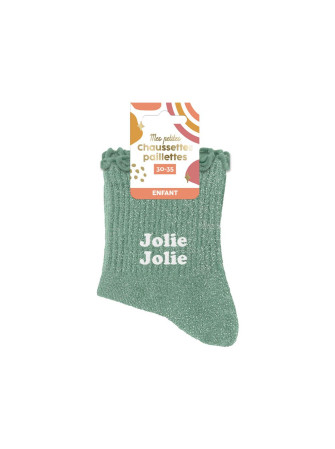 Chaussettes enfant message