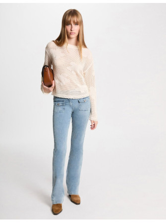 Jean Bootcut Taille Haute