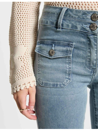 Jean Bootcut Taille Haute