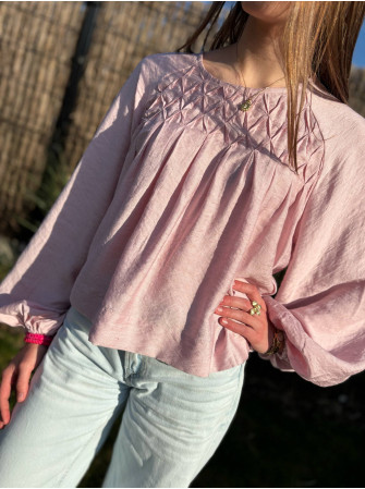 Blouse Manches Bouffantes