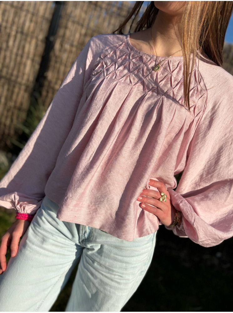Blouse Manches Bouffantes