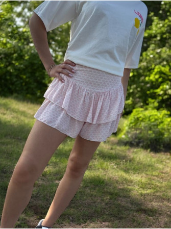 Jupe Short à Volants