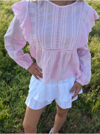 Jupe Short à Volants
