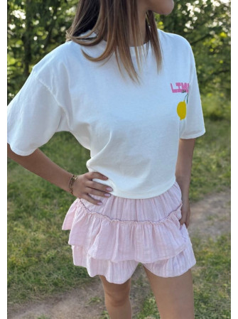 Jupe Short à Volants