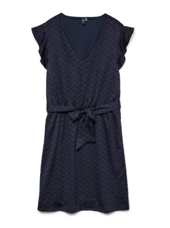 Robe Courte avec Ceinture