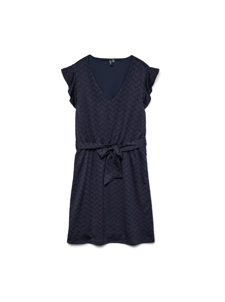 Robe Courte avec Ceinture