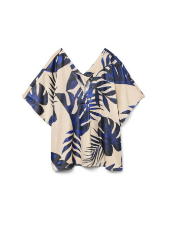 Blouse Imprimée Col V