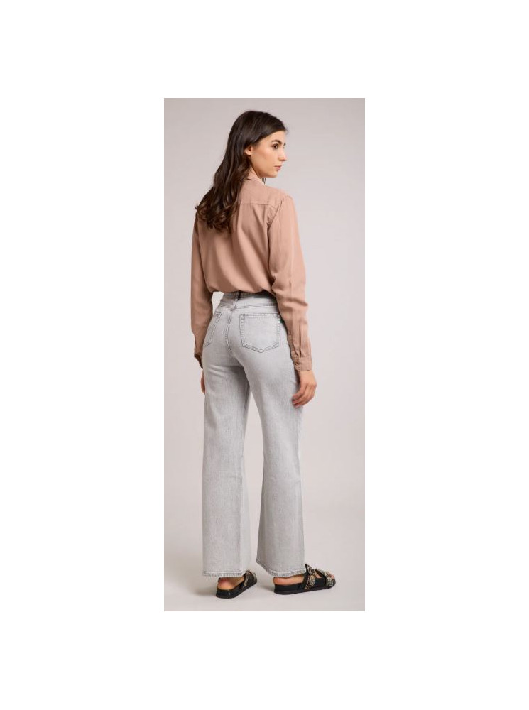 Jean Droit Taille Haute
