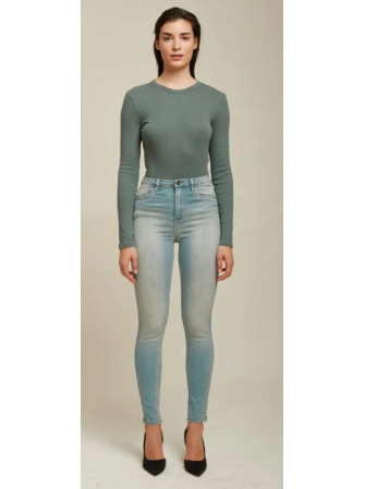 Jean Skinny Taille Haute