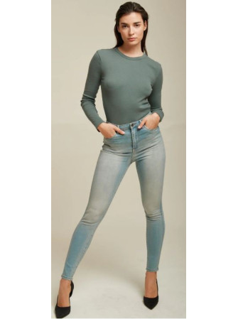 Jean Skinny Taille Haute