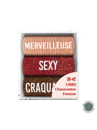 Trio Chaussettes message