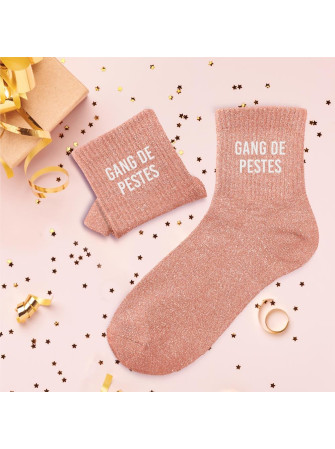 Chaussettes message