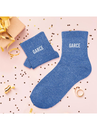Chaussettes message