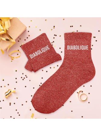 Chaussettes message