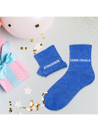Chaussettes message