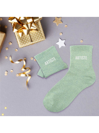 Chaussettes message