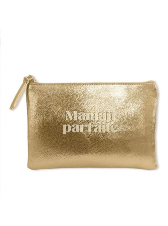 Pochette metalisée or