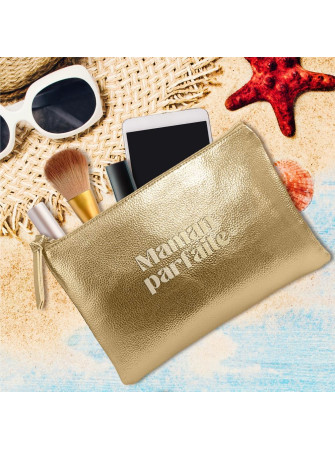 Pochette metalisée or