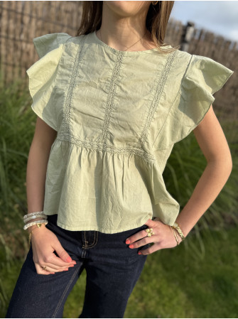 Blouse à Manches "Volants"