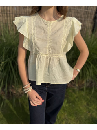 Blouse à Manches "Volants"