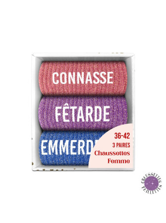 Trio Chaussettes message