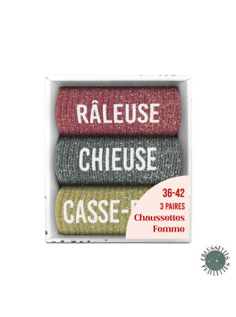Trio Chaussettes message