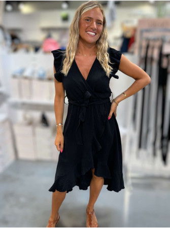 Robe Longue en Gaz de Coton...