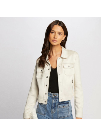 Veste en Suèdine