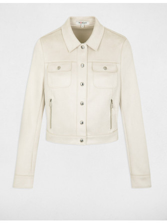 Veste en Suèdine