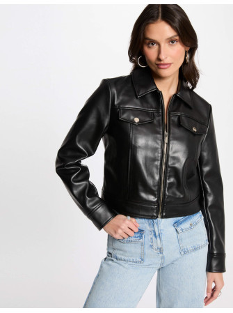 Veste en Simili Cuir