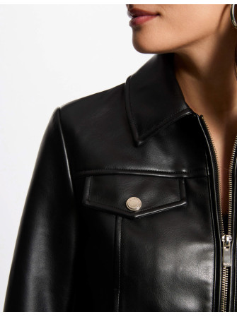 Veste en Simili Cuir