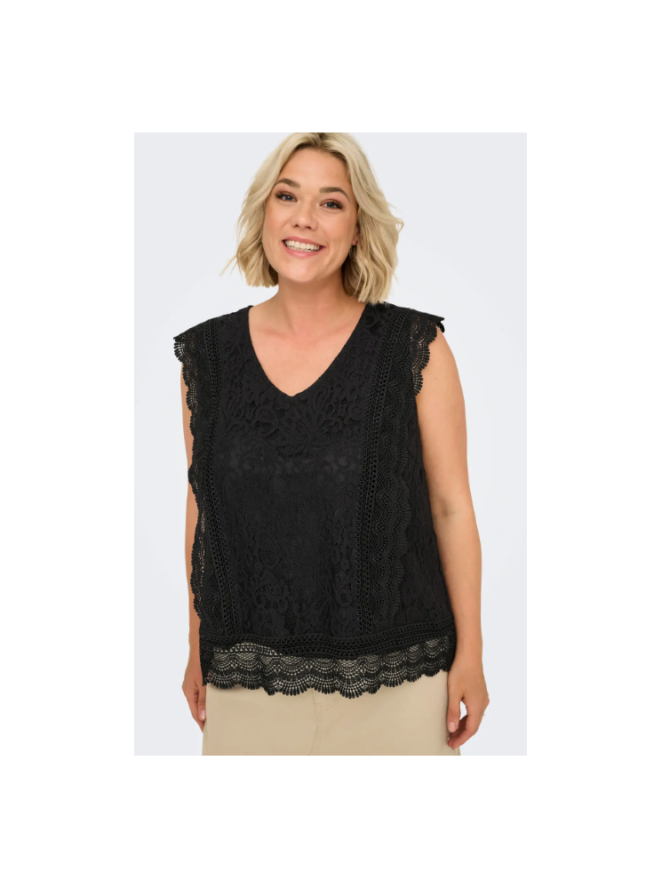 Top En Crochet sans Manches
