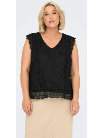 Top En Crochet sans Manches