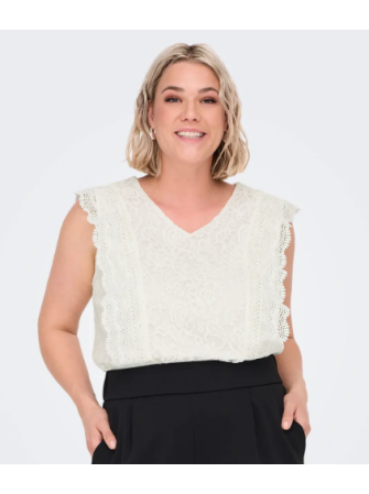 Top En Crochet sans Manches