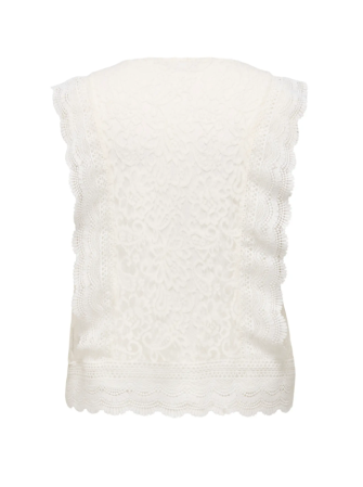 Top En Crochet sans Manches