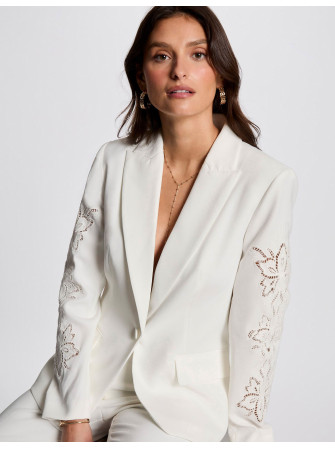 Blazer Manches en Dentelle