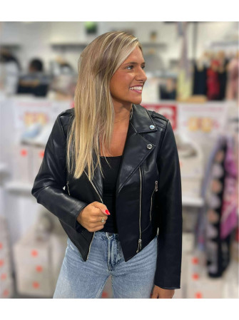 Veste en Simili Cuir