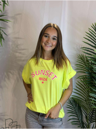 T-Shirt "Sunset Ibiza"