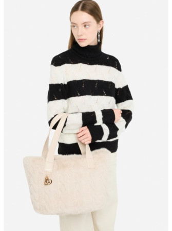 Sac "Cabas" en Imitation Fourrure