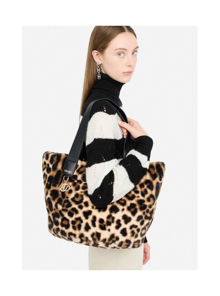 Sac "Cabas" en Imitation Fourrure