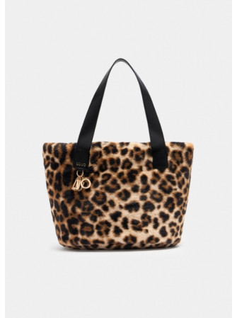 Sac "Cabas" en Imitation Fourrure
