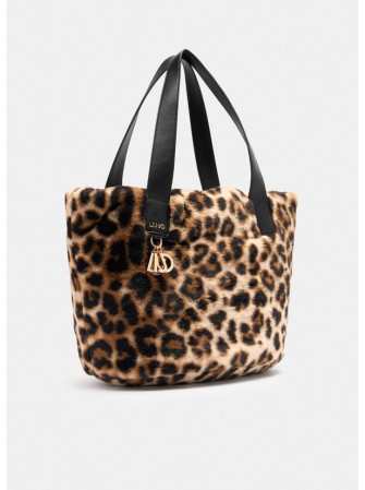 Sac "Cabas" en Imitation Fourrure