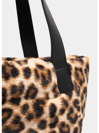 Sac "Cabas" en Imitation Fourrure